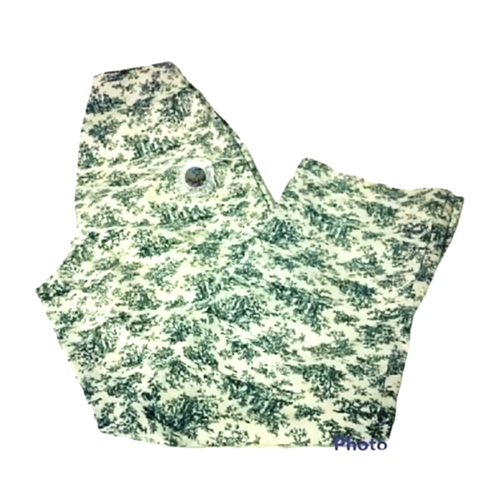 Capri's Gap Navy Toile Print ~ sz.4~ LN 3%Lycra